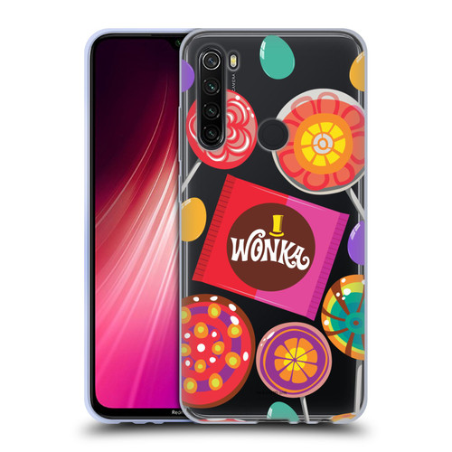 Willy Wonka and the Chocolate Factory Graphics Candies Soft Gel Case for Xiaomi Redmi Note 8T