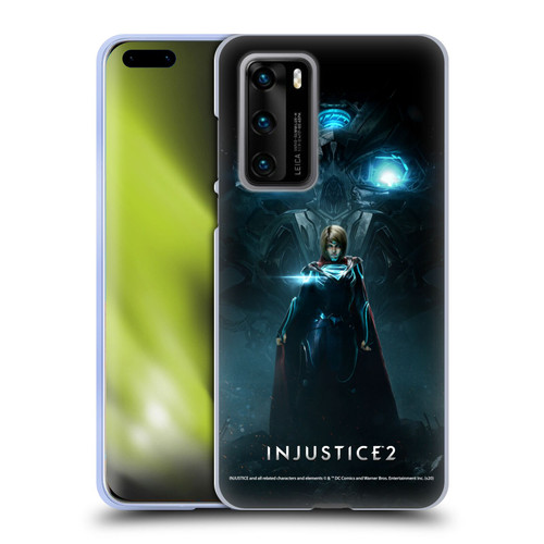 Injustice 2 Characters Supergirl Soft Gel Case for Huawei P40 5G
