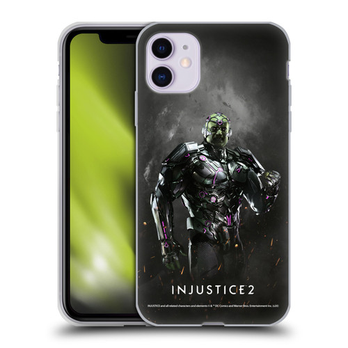 Injustice 2 Characters Brainiac Soft Gel Case for Apple iPhone 11