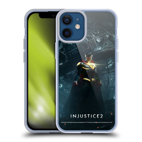 Injustice 2 Characters Superman Soft Gel Case for Apple iPhone 12 Mini