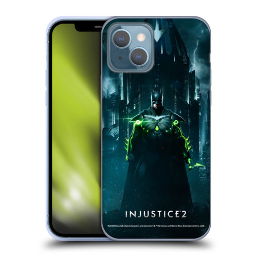 Injustice 2 Characters Batman Soft Gel Case for Apple iPhone 13