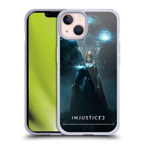 Injustice 2 Characters Supergirl Soft Gel Case for Apple iPhone 13