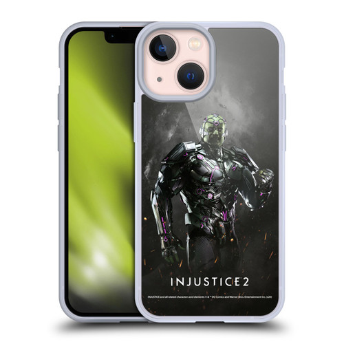 Injustice 2 Characters Brainiac Soft Gel Case for Apple iPhone 13 Mini