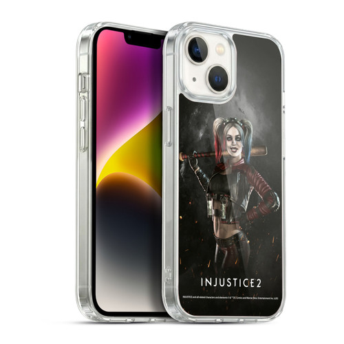 Injustice 2 Characters Harley Quinn Soft Gel Case for Apple iPhone 14