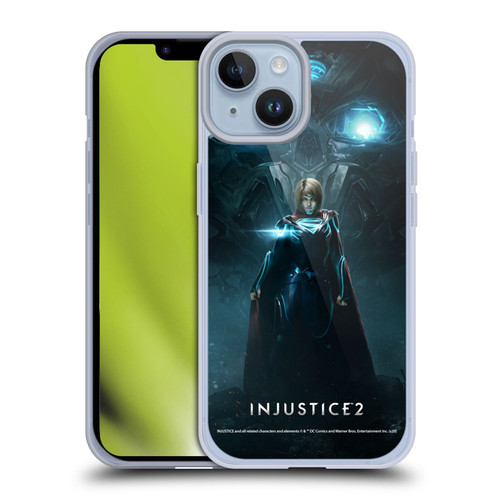 Injustice 2 Characters Supergirl Soft Gel Case for Apple iPhone 14