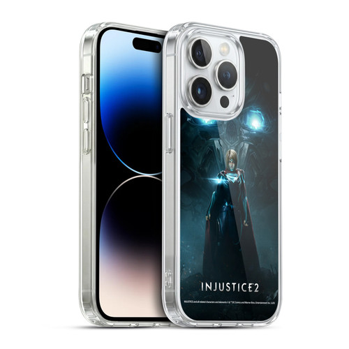 Injustice 2 Characters Supergirl Soft Gel Case for Apple iPhone 14 Pro & MagSafe