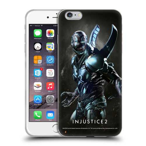 Injustice 2 Characters Blue Beetle Soft Gel Case for Apple iPhone 6 Plus / iPhone 6s Plus
