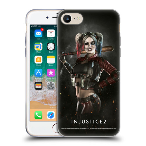 Injustice 2 Characters Harley Quinn Soft Gel Case for Apple iPhone 7 / 8 / SE 2020 & 2022