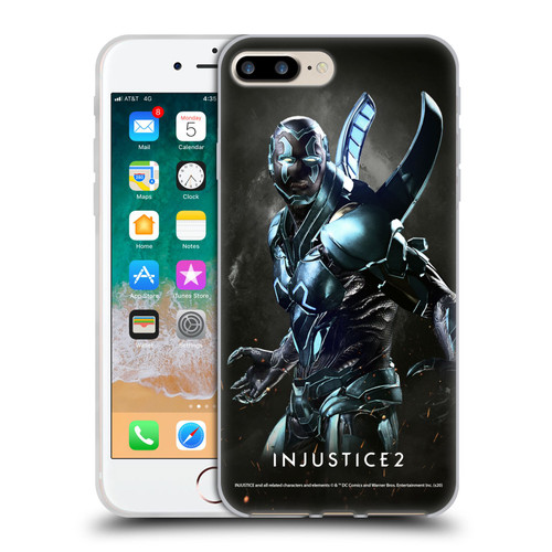 Injustice 2 Characters Blue Beetle Soft Gel Case for Apple iPhone 7 Plus / iPhone 8 Plus