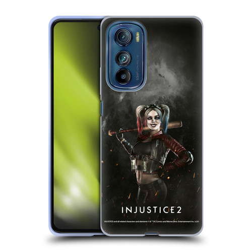 Injustice 2 Characters Harley Quinn Soft Gel Case for Motorola Edge 30