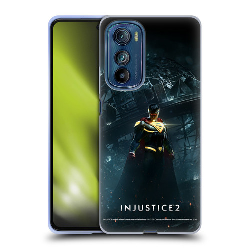 Injustice 2 Characters Superman Soft Gel Case for Motorola Edge 30
