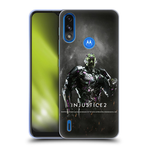 Injustice 2 Characters Brainiac Soft Gel Case for Motorola Moto E7 Power / Moto E7i Power