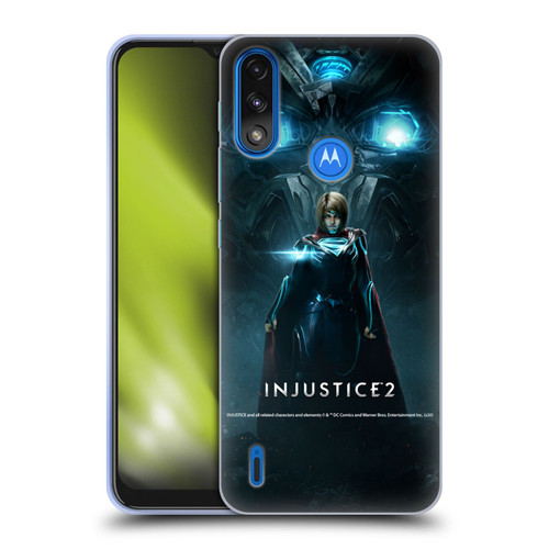 Injustice 2 Characters Supergirl Soft Gel Case for Motorola Moto E7 Power / Moto E7i Power
