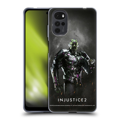 Injustice 2 Characters Brainiac Soft Gel Case for Motorola Moto G22