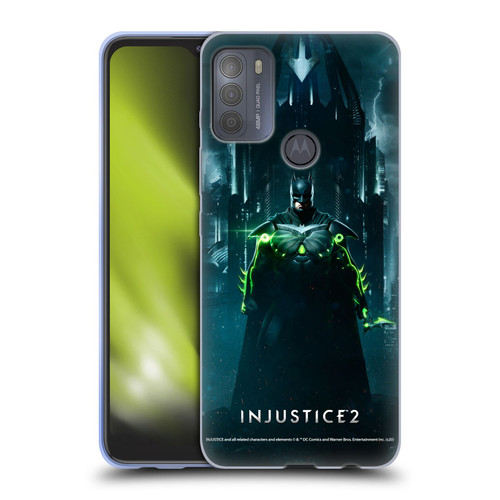 Injustice 2 Characters Batman Soft Gel Case for Motorola Moto G50