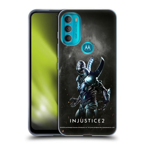 Injustice 2 Characters Blue Beetle Soft Gel Case for Motorola Moto G71 5G