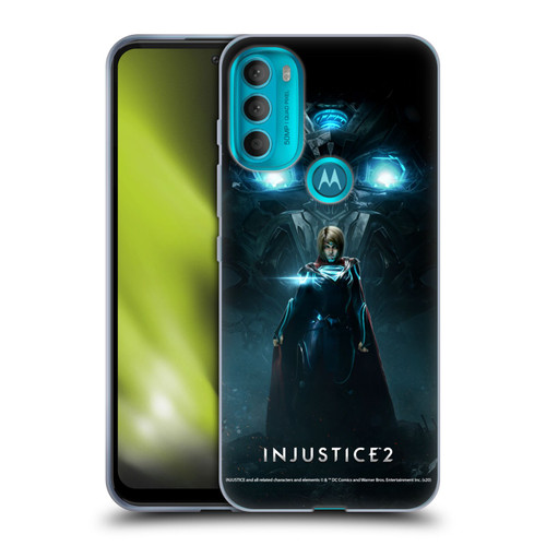 Injustice 2 Characters Supergirl Soft Gel Case for Motorola Moto G71 5G