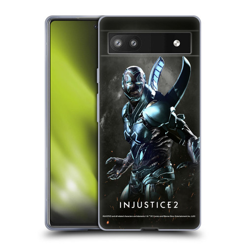 Injustice 2 Characters Blue Beetle Soft Gel Case for Google Pixel 6a