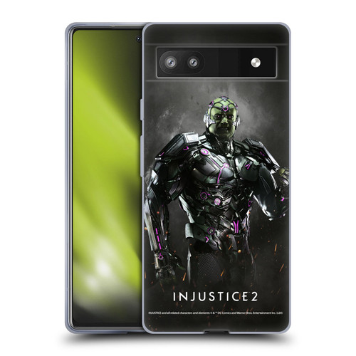 Injustice 2 Characters Brainiac Soft Gel Case for Google Pixel 6a