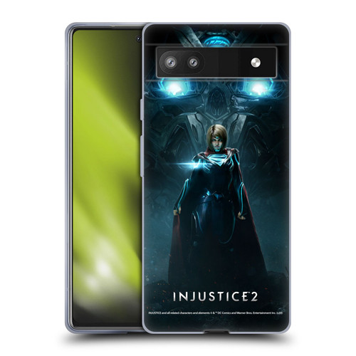 Injustice 2 Characters Supergirl Soft Gel Case for Google Pixel 6a