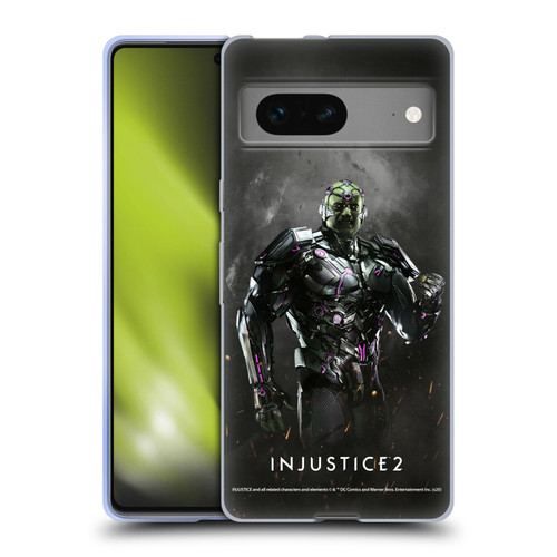 Injustice 2 Characters Brainiac Soft Gel Case for Google Pixel 7