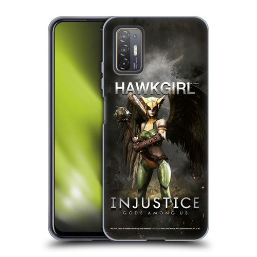 Injustice Gods Among Us Characters Hawkgirl Soft Gel Case for HTC Desire 21 Pro 5G
