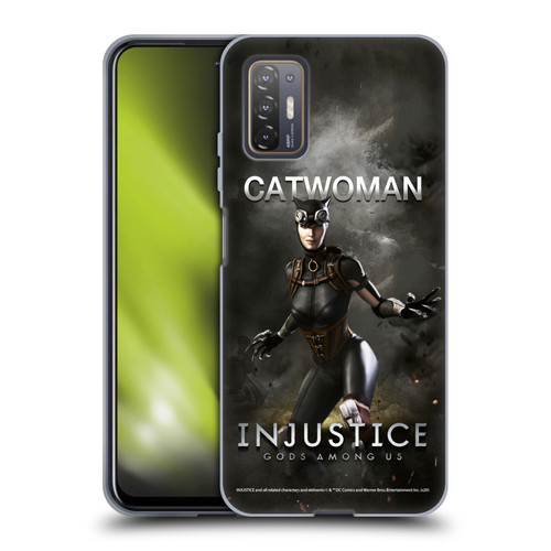 Injustice Gods Among Us Characters Catwoman Soft Gel Case for HTC Desire 21 Pro 5G