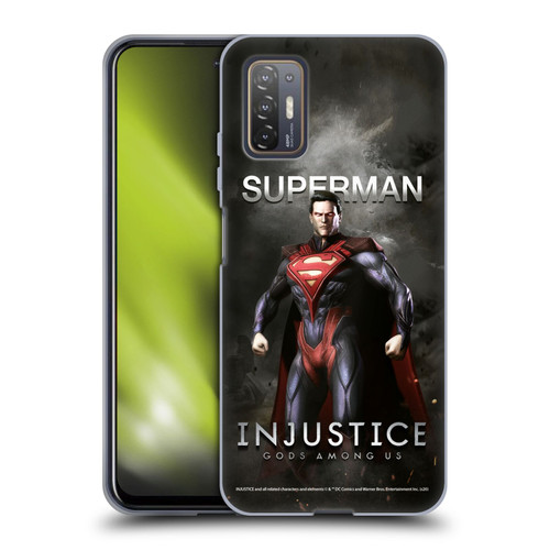 Injustice Gods Among Us Characters Superman Soft Gel Case for HTC Desire 21 Pro 5G