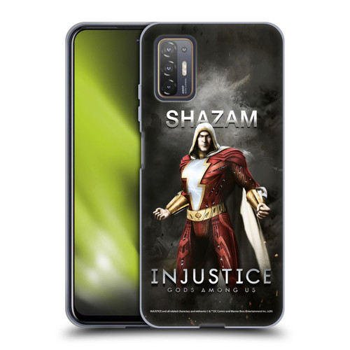 Injustice Gods Among Us Characters Shazam Soft Gel Case for HTC Desire 21 Pro 5G