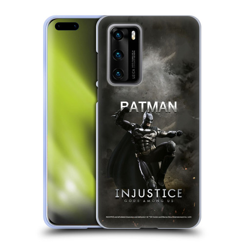 Injustice Gods Among Us Characters Batman Soft Gel Case for Huawei P40 5G