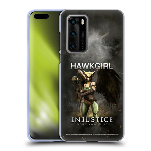 Injustice Gods Among Us Characters Hawkgirl Soft Gel Case for Huawei P40 5G