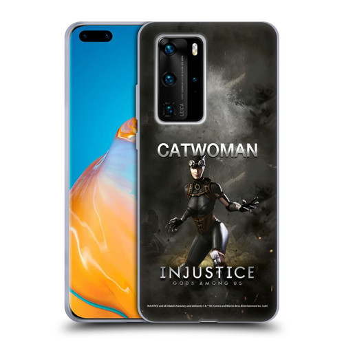 Injustice Gods Among Us Characters Catwoman Soft Gel Case for Huawei P40 Pro / P40 Pro Plus 5G