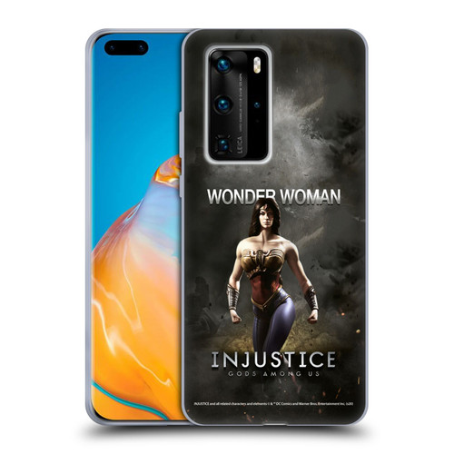 Injustice Gods Among Us Characters Wonder Woman Soft Gel Case for Huawei P40 Pro / P40 Pro Plus 5G