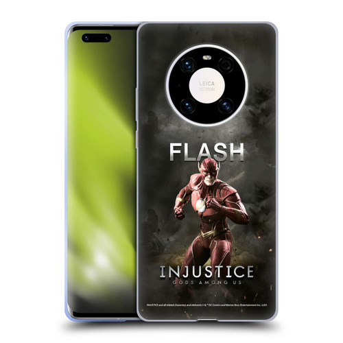 Injustice Gods Among Us Characters Flash Soft Gel Case for Huawei Mate 40 Pro 5G