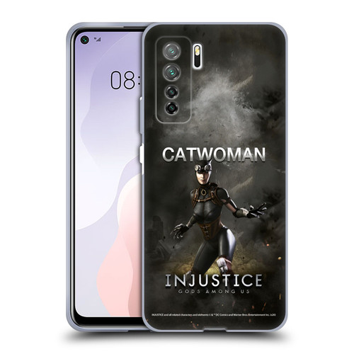 Injustice Gods Among Us Characters Catwoman Soft Gel Case for Huawei Nova 7 SE/P40 Lite 5G