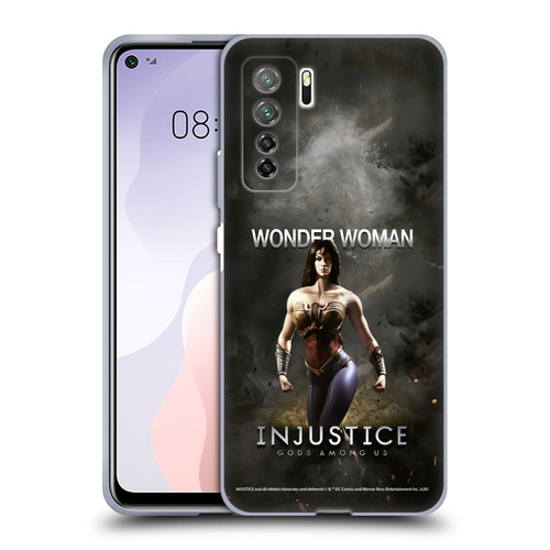 Injustice Gods Among Us Characters Wonder Woman Soft Gel Case for Huawei Nova 7 SE/P40 Lite 5G