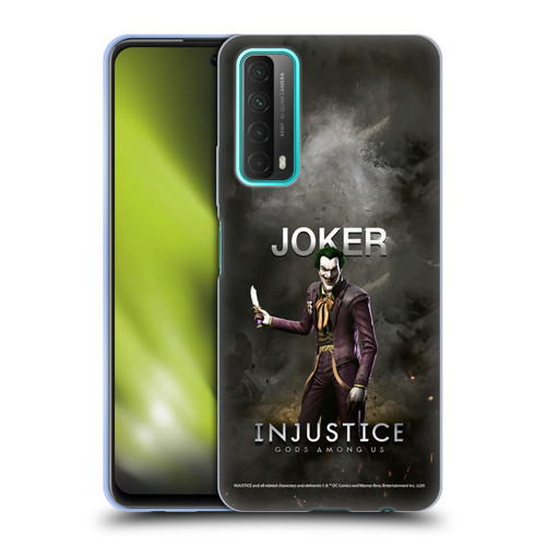 Injustice Gods Among Us Characters Joker Soft Gel Case for Huawei P Smart (2021)
