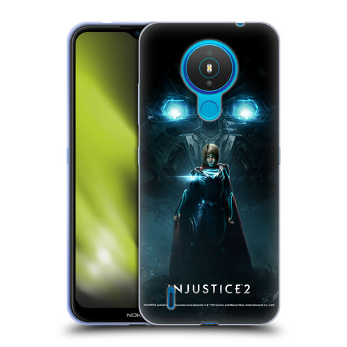Injustice 2 Characters Supergirl Soft Gel Case for Nokia 1.4