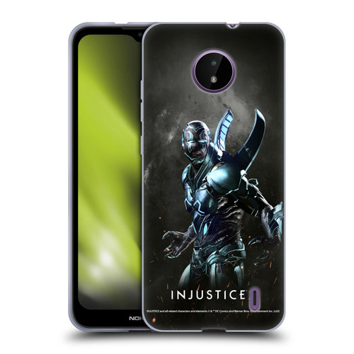 Injustice 2 Characters Blue Beetle Soft Gel Case for Nokia C10 / C20