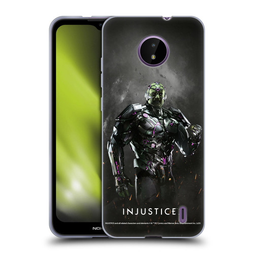 Injustice 2 Characters Brainiac Soft Gel Case for Nokia C10 / C20