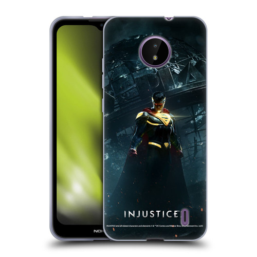 Injustice 2 Characters Superman Soft Gel Case for Nokia C10 / C20