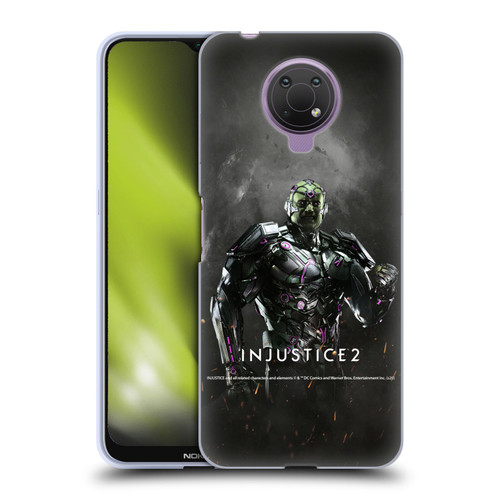 Injustice 2 Characters Brainiac Soft Gel Case for Nokia G10