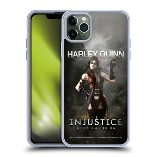 Injustice Gods Among Us Characters Harley Soft Gel Case for Apple iPhone 11 Pro Max