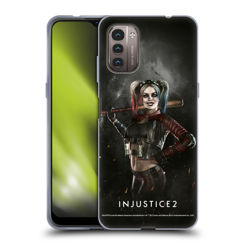Injustice 2 Characters Harley Quinn Soft Gel Case for Nokia G11 / G21