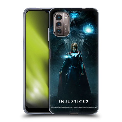 Injustice 2 Characters Supergirl Soft Gel Case for Nokia G11 / G21
