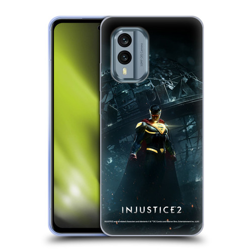 Injustice 2 Characters Superman Soft Gel Case for Nokia X30