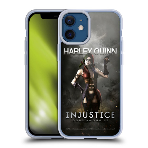 Injustice Gods Among Us Characters Harley Soft Gel Case for Apple iPhone 12 Mini