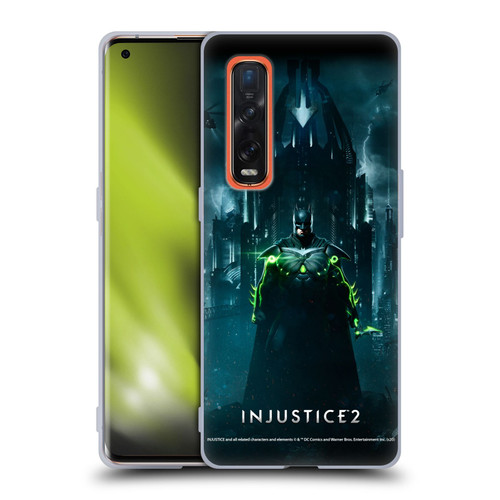 Injustice 2 Characters Batman Soft Gel Case for OPPO Find X2 Pro 5G