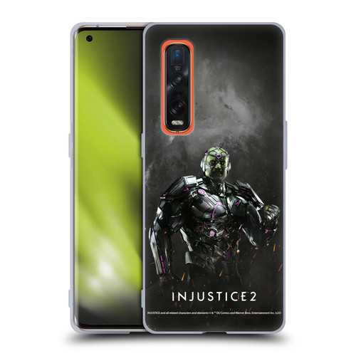 Injustice 2 Characters Brainiac Soft Gel Case for OPPO Find X2 Pro 5G