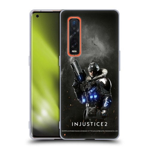 Injustice 2 Characters Captain Cold Soft Gel Case for OPPO Find X2 Pro 5G
